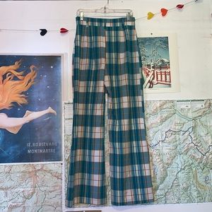 Free People Plaid Jules Pant - Women’s 6